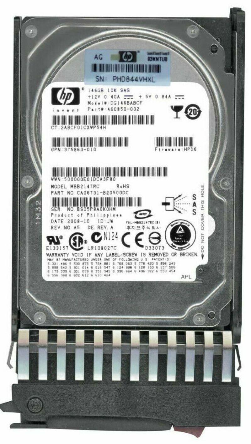 Miniatura HDD HP 146GB SAS 10K - Xtech Tecnologia