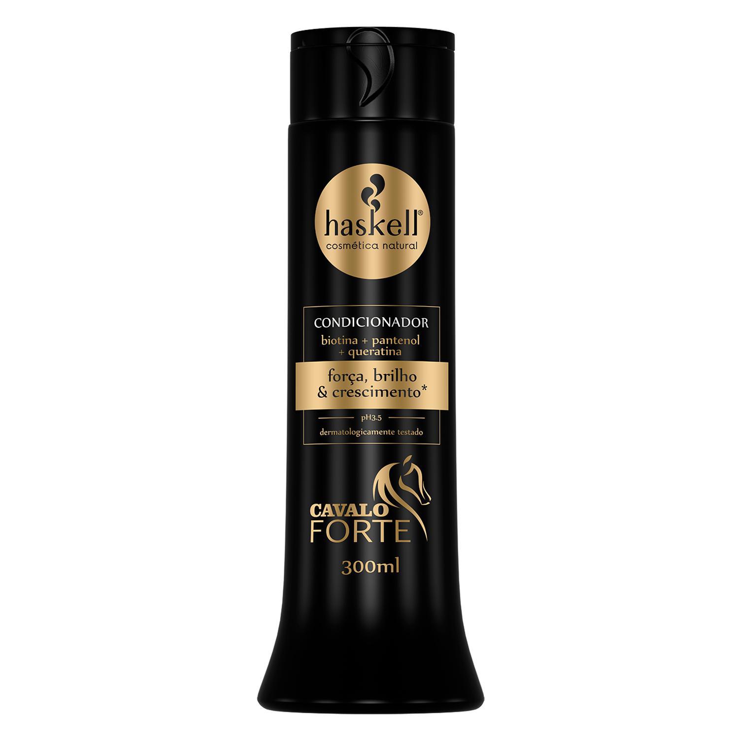 Miniatura Kit Haskell Cavalo Forte Shampoo Condicionador 300Ml