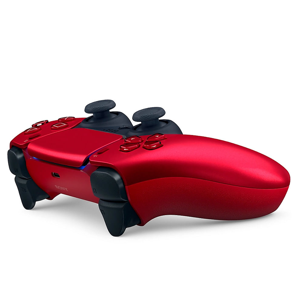 Miniatura Controle Sem Fio DualSense PlayStation 5 Volcanic Red 08316-20-06223 - Playstation 5, PC - Vermelho - 12 Meses - Volcanic Red - Controle Sem Fio DualSense Pl. - 1 - Garantia do Fabricante - USB C