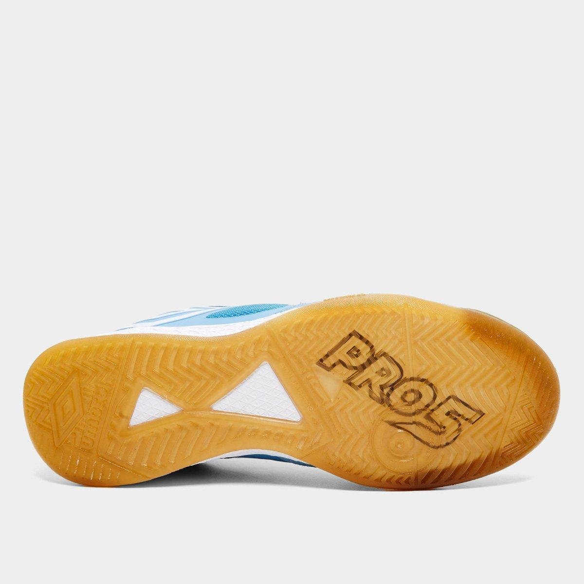 Chuteira Futsal Umbro Pro 5 Bump Unissex Azul - 37
