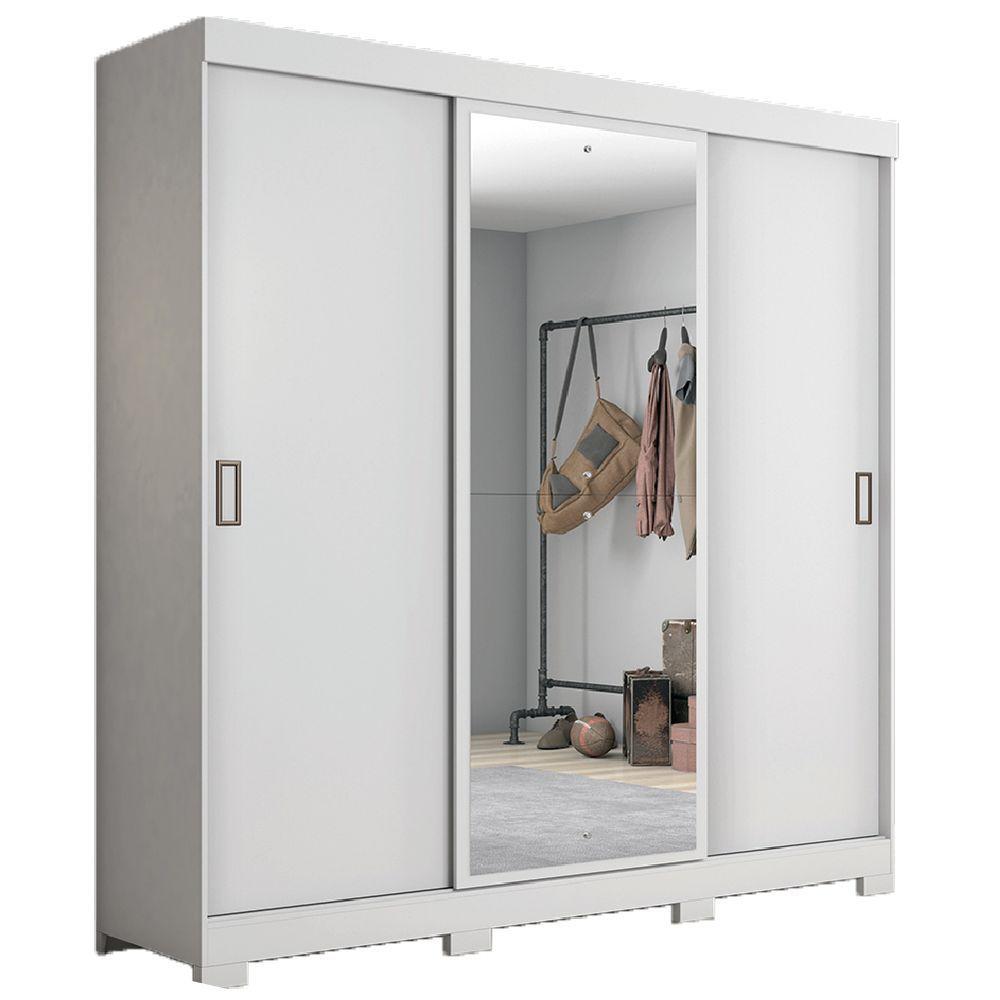 Miniatura Guarda Roupas Casal Porta Com Espelho 3 Portas De Correr 4 Gavetas Áustria Notável