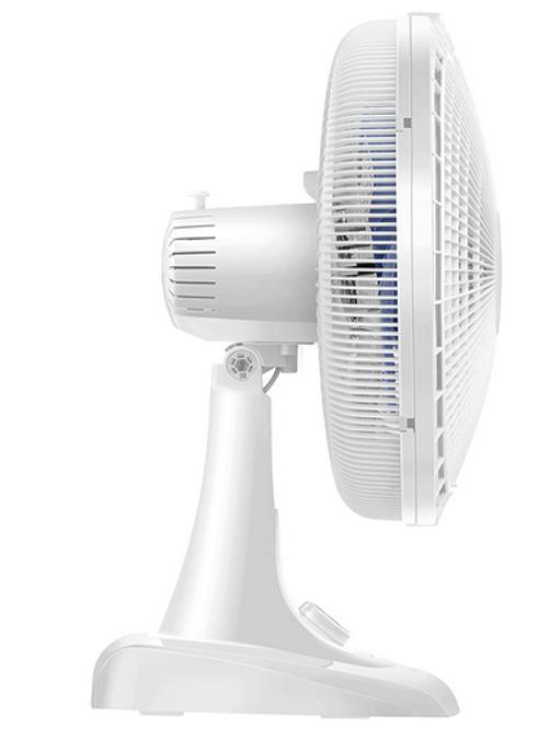 Miniatura Ventilador De Mesa 40cm Super Power Branco/Azul 127V Mondial