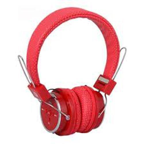 Miniatura Fone De Ouvido B05 Wireless Mp3 Fm Bluetooth Vermelho