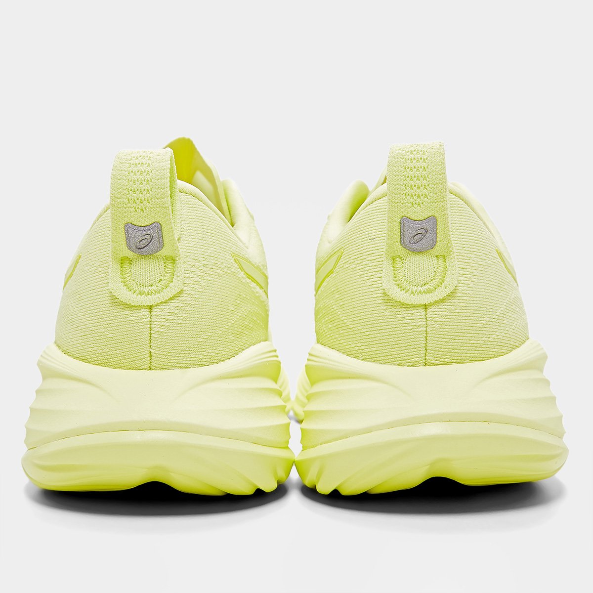 Miniatura Tênis Asics Gel Cumulus 27 Lite Show Feminino Prata+Amarelo - 34