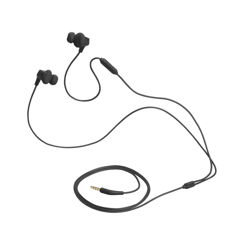 Miniatura Fone de Ouvido JBL Endurance Run 2 Wired Preto
