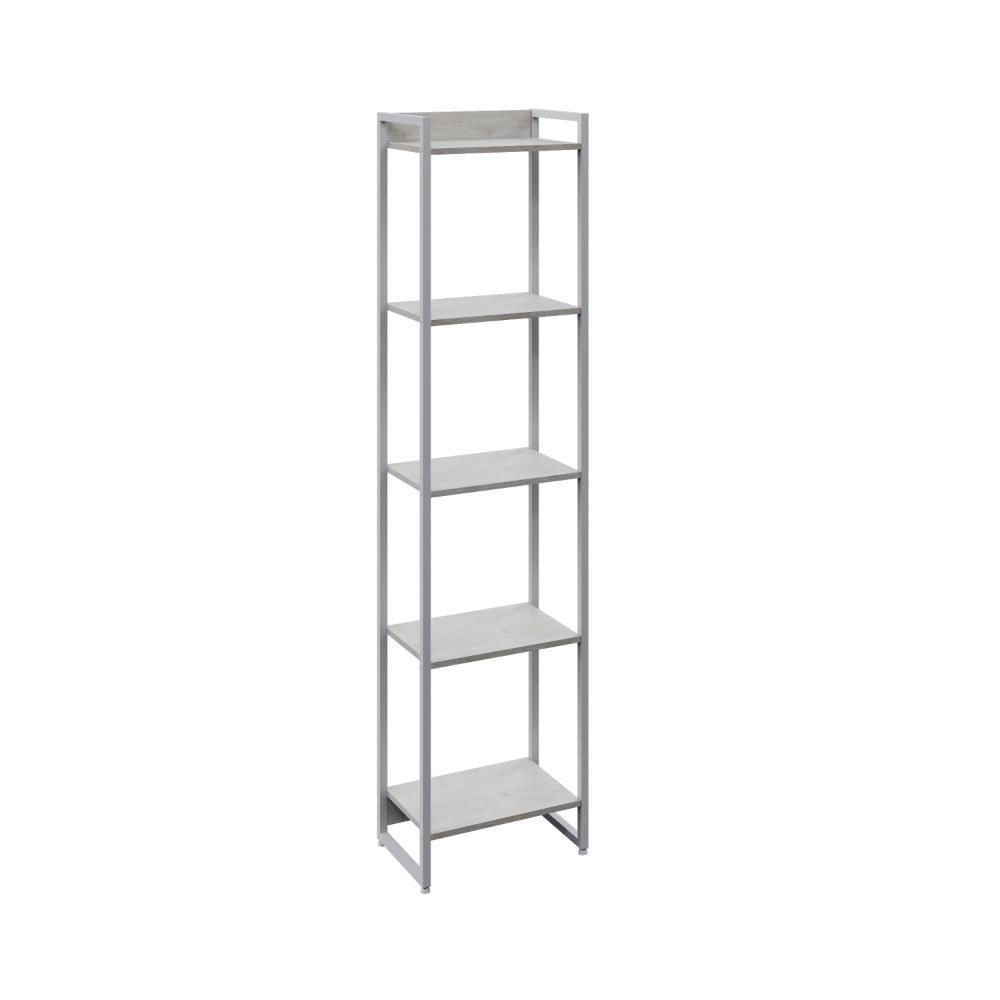 Miniatura Estante Dynamica 45x30x187cm C/05 Prateleiras Snow / Est.branca Snow / Est.branca