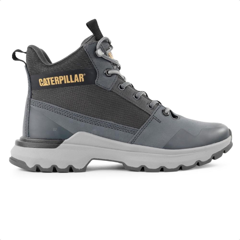 Miniatura Bota Caterpillar Original Colorado Sneaker Masculina Cinza / Marinho - 38
