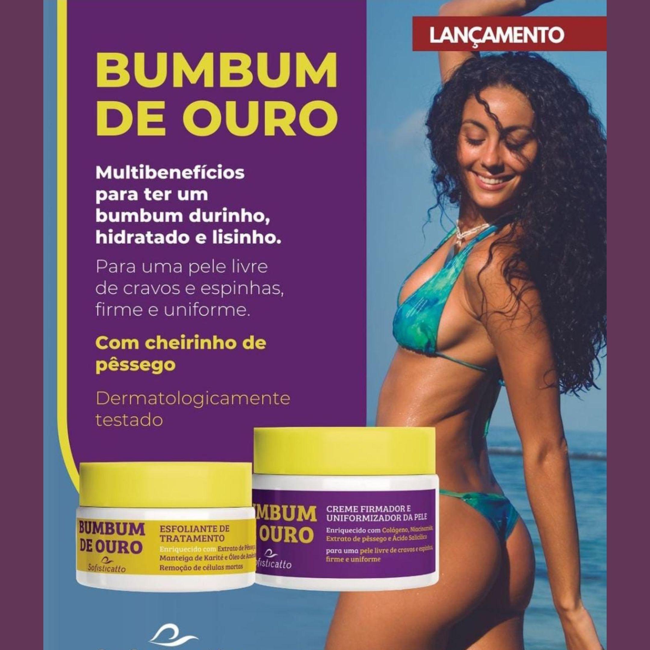 Miniatura Kit Tira Mancha Do Bumbum Produtos Clarear Firmar E Esfoliar