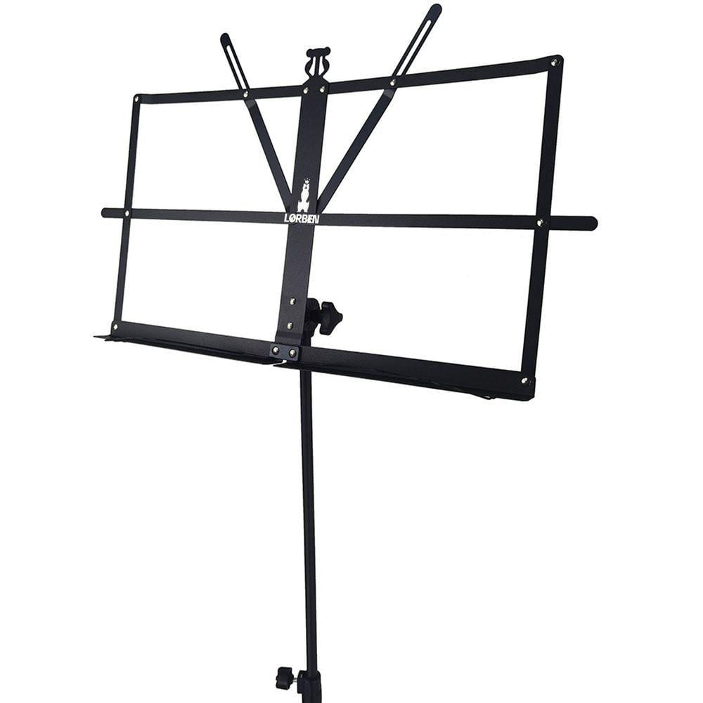 Miniatura Estante Partitura Suporte Pedestal Cavalete Portátil Dobrável Com Bolsa De Transporte Lorben