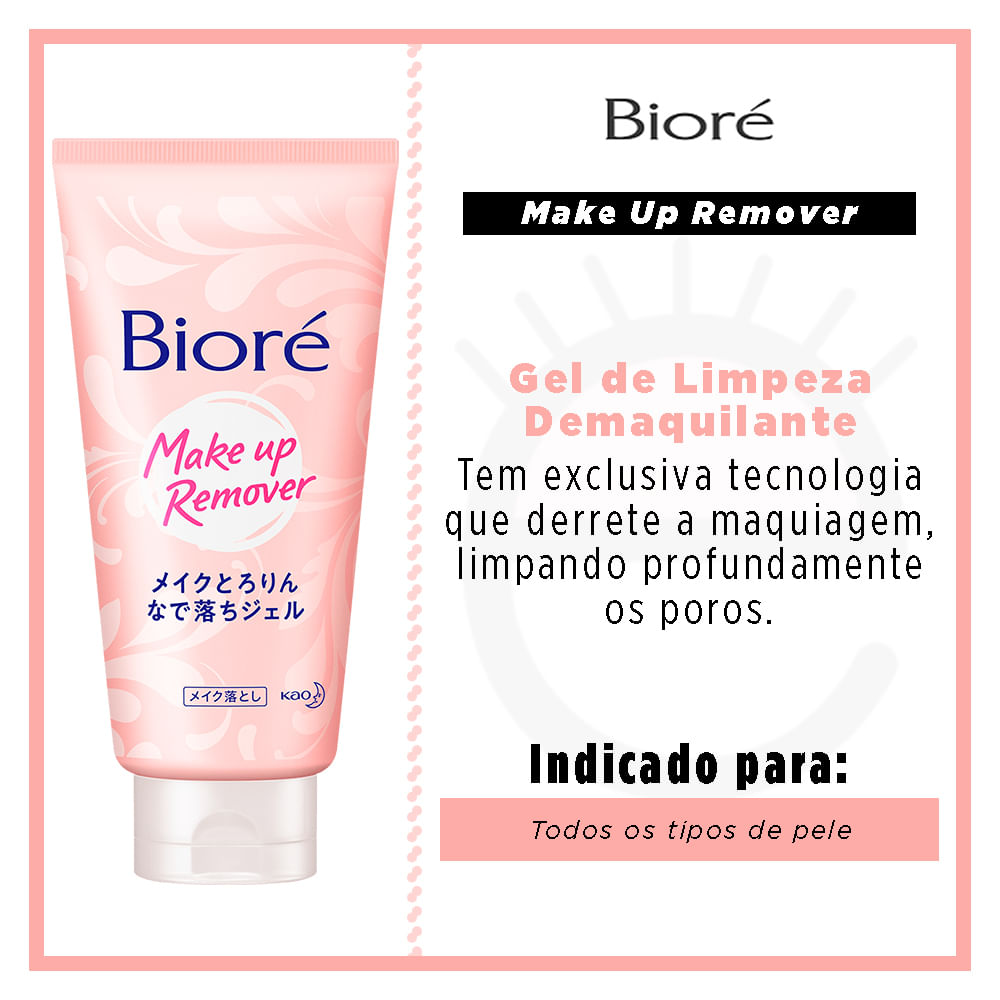 Miniatura Gel Demaquilante Facial Bioré - Make Up Remover 170g