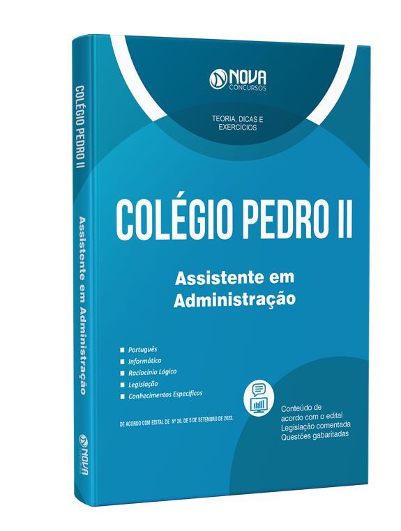 Miniatura Apostila Colégio Pedro 2 2024 - Assistente Em Administração