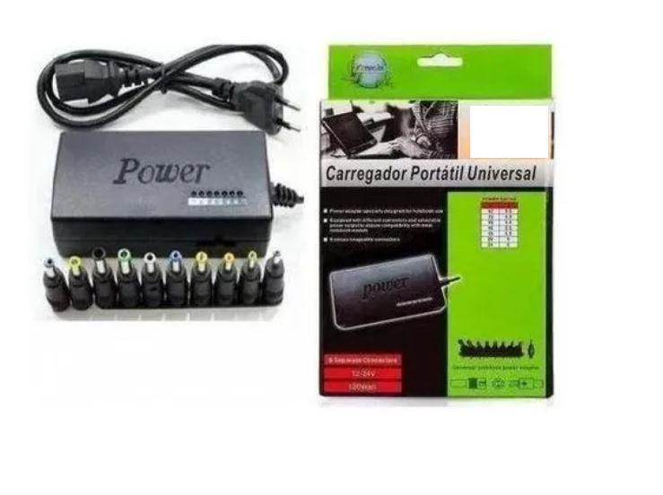 Carregador Portátil Universal Laptop Notebook