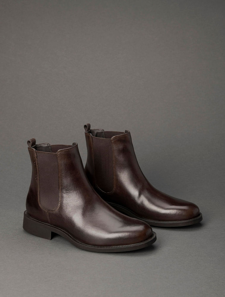 Miniatura Bota Masculina Chelsea Calvin Klein - Cafe Bota Masculina Chelsea Calvin Klein Cafe 37
