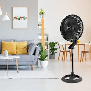 Miniatura Ventilador de Coluna Britânia BVT550 50cm 175W Turbo Silencioso Preto 110V