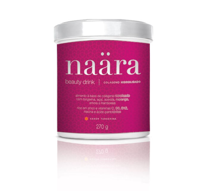 Miniatura Naara Beauty Drink Colageno Hidrolisado 11g Porção Ageless