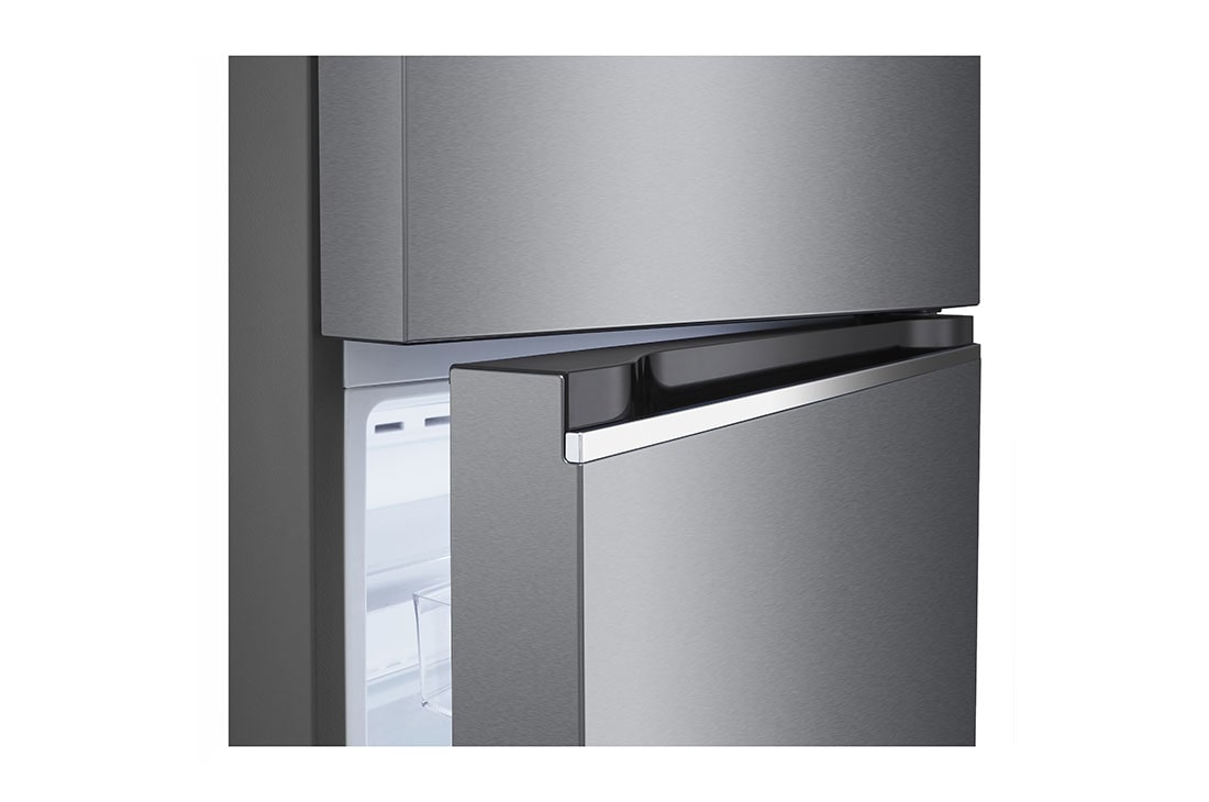 Geladeira LG Frost Free Inverter 395L Duplex Cor Platinum Inox (GN-B392PQD) - 220V
