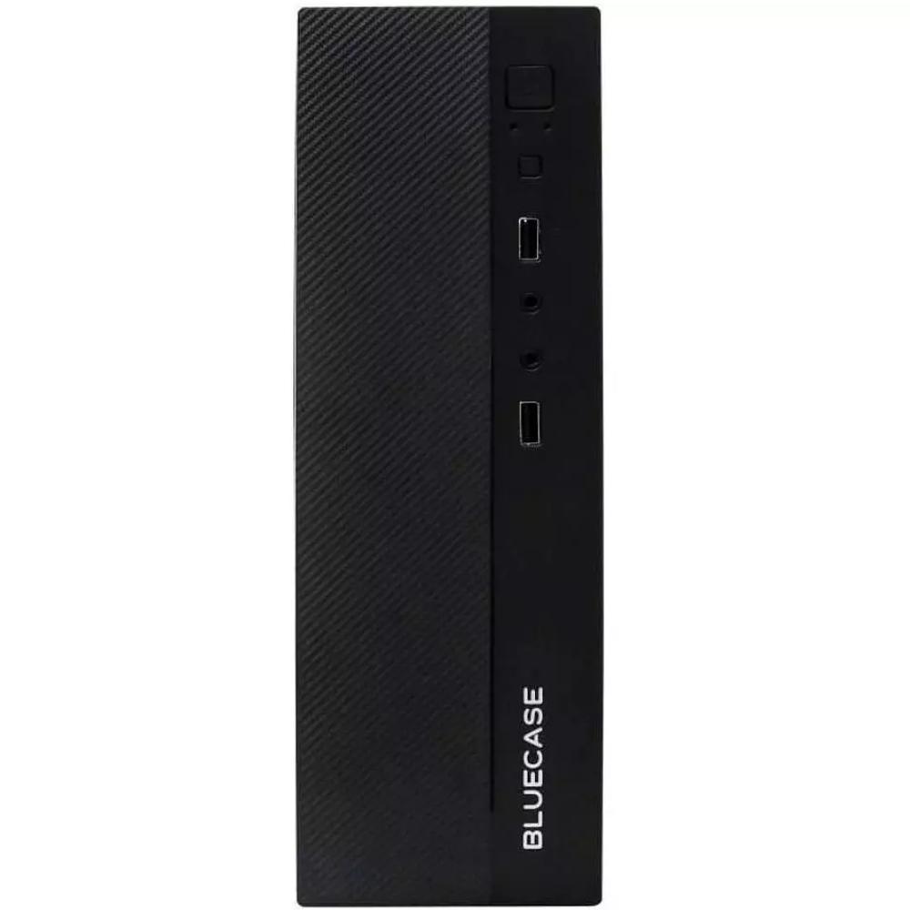 Miniatura Micro Gabinete Atx Slim Fonte 200W Bluecase Usb Mini-Itx