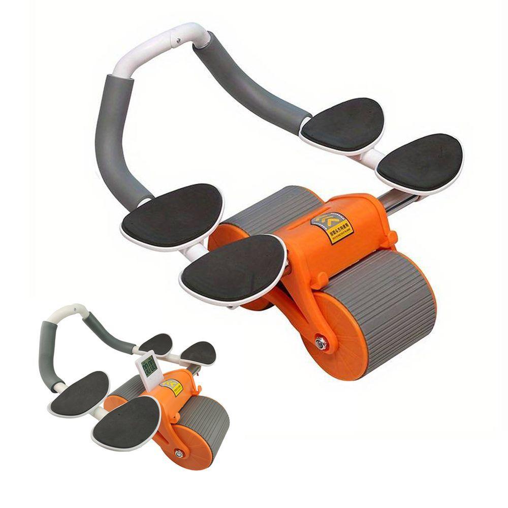 Miniatura Rolo Abdominal Exercicio Musculaçao Roda Prancha Ombro Braço Fortalecimento Academia Treino Atividade Fisica Musculos