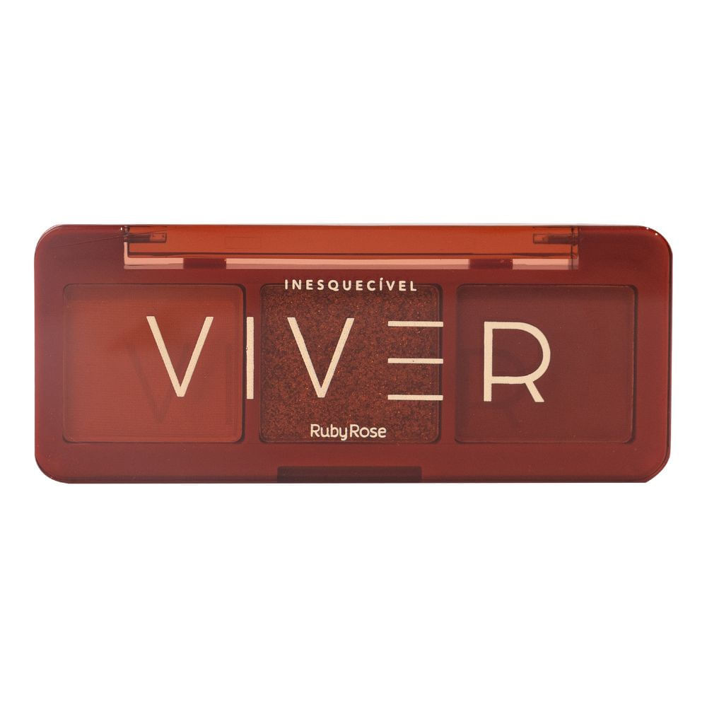 Miniatura Sombra Ruby Rose Trio Viver Inesquecível HBF5281