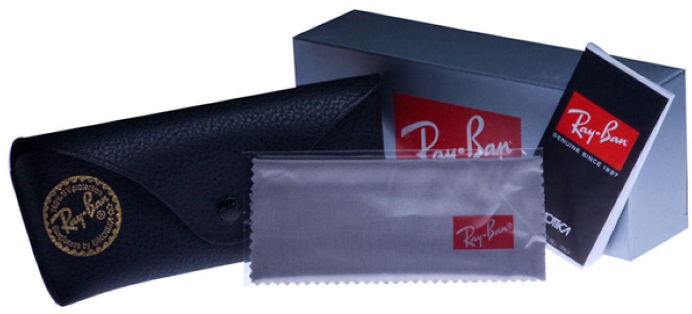Miniatura Óculos De Sol Ray-Ban Erika Rb4171 6075/6G Velvet Espelhado