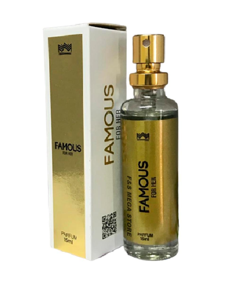 Miniatura Kit 2 Perfume Feminino Famous For Her Amakha Paris 15Ml