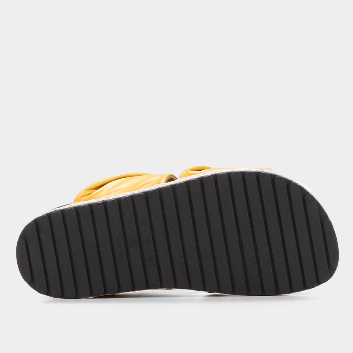 Rasteira Loucos e Santos Tira Dupla Amarelo - 34