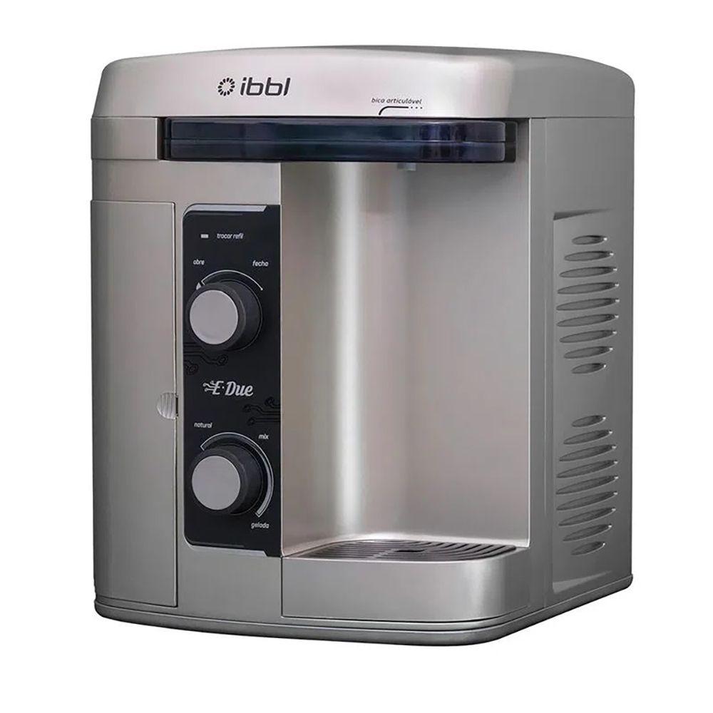 Miniatura Purificador de Água Ibbl E-Due Prata Bivolt 79073001 Bivolt