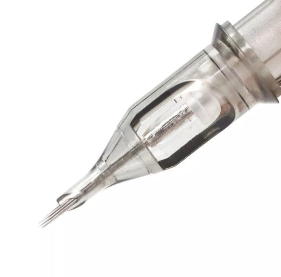 Miniatura Cartucho Agulha Tatuagem Hornet Revolution 3RL 0.10mm Traço