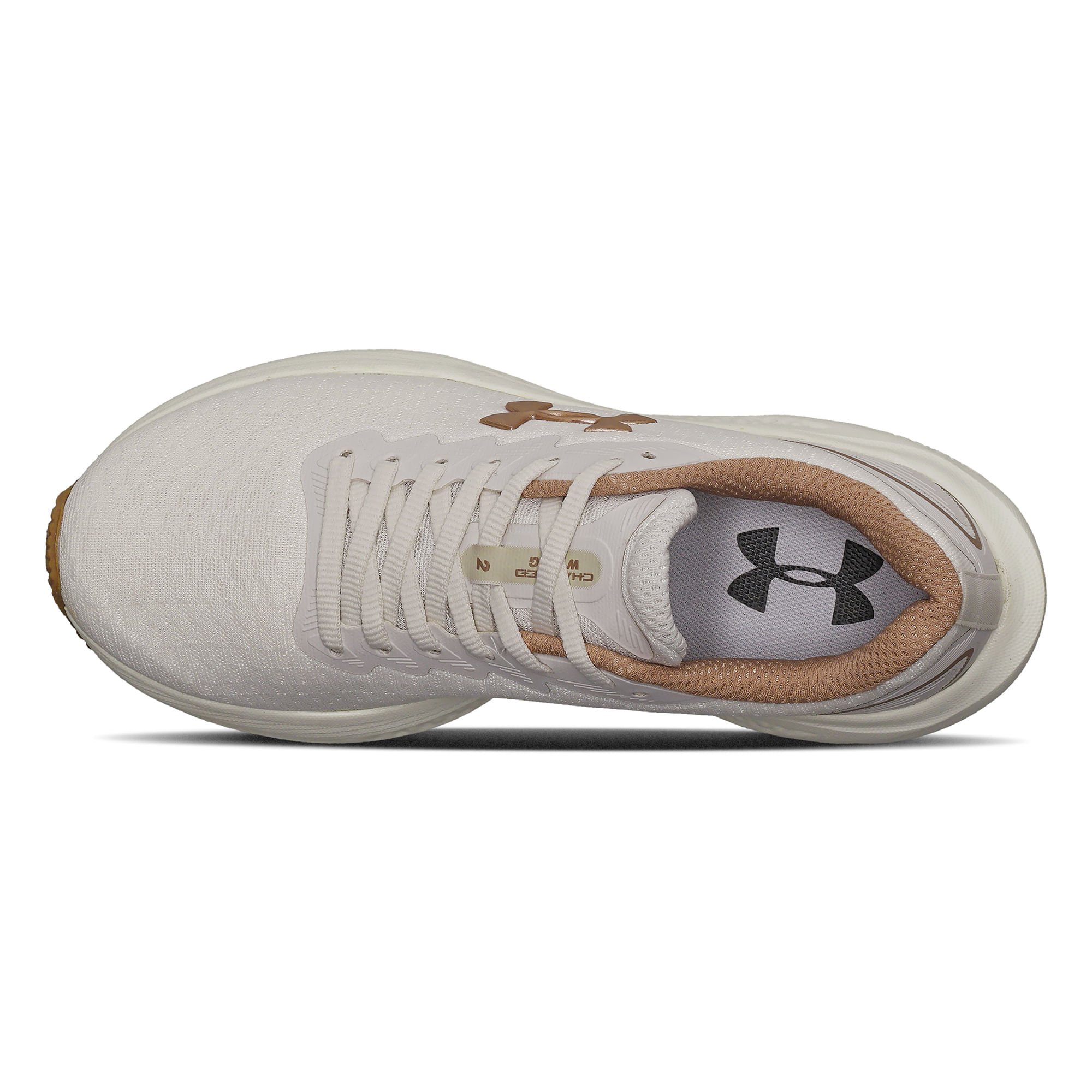 Tênis de Corrida Under Armour Charged Wing 2 Feminino 34 Cinza
