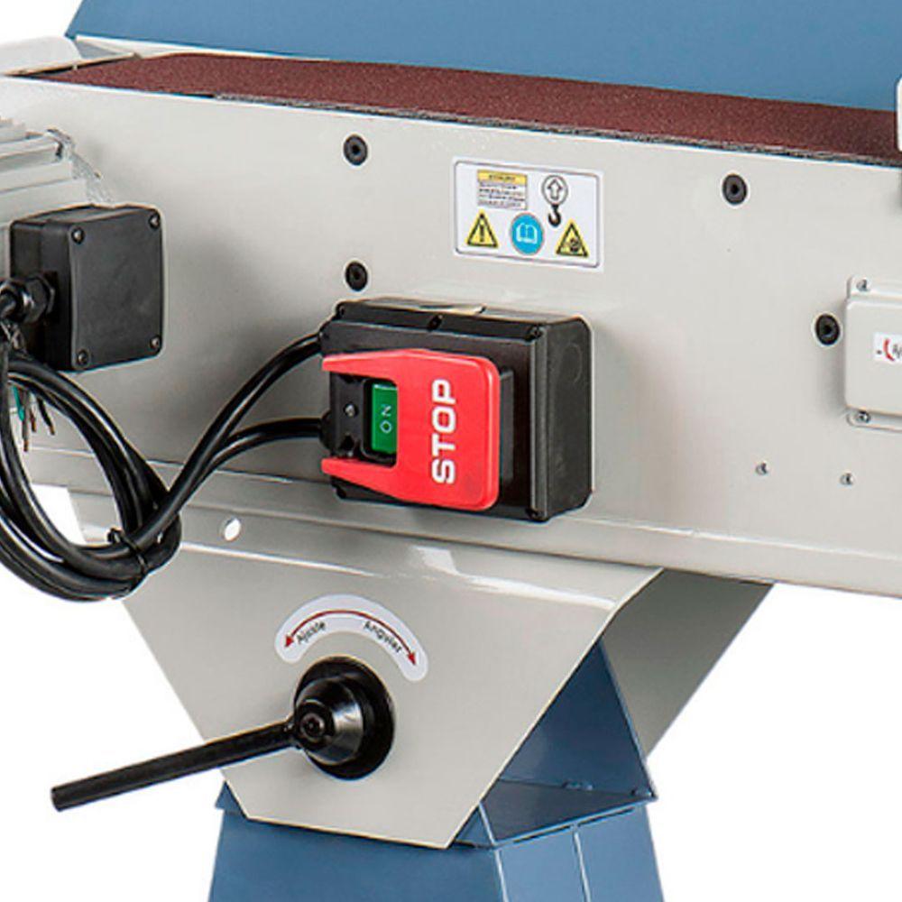 Lixadeira De Cinta Industrial, Lixa: 150 X 2.000mm, 33 Mts/segundo, (220v-trif)