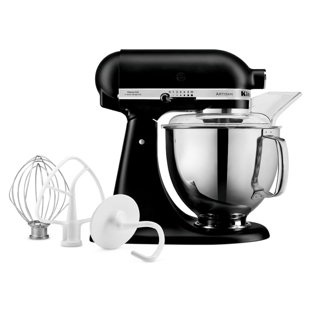 Batedeira Stand Mixer KitchenAid Artisan - Black Matte 110V