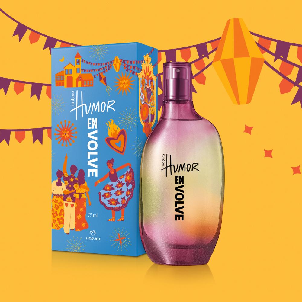 Miniatura Deo Colônia Natura Humor Envolve Edição São João 75 ml