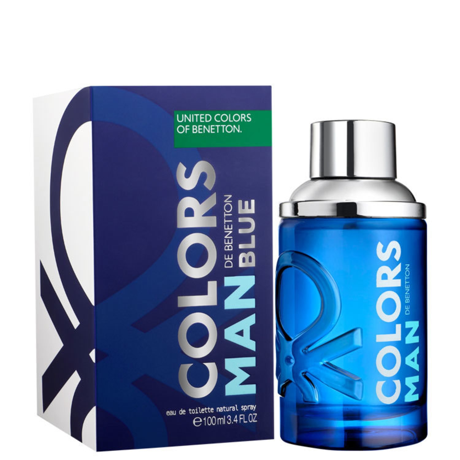 Miniatura Colors Man Blue Benetton Edt - Perfume Masculino 100ml Blz