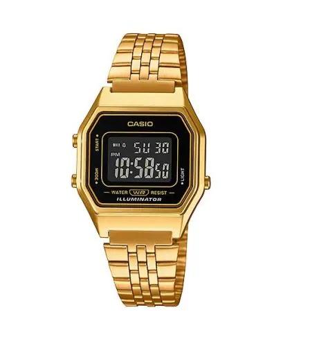 Relógio Casio Vintage LA680WGA1BDF Dourado Feminino