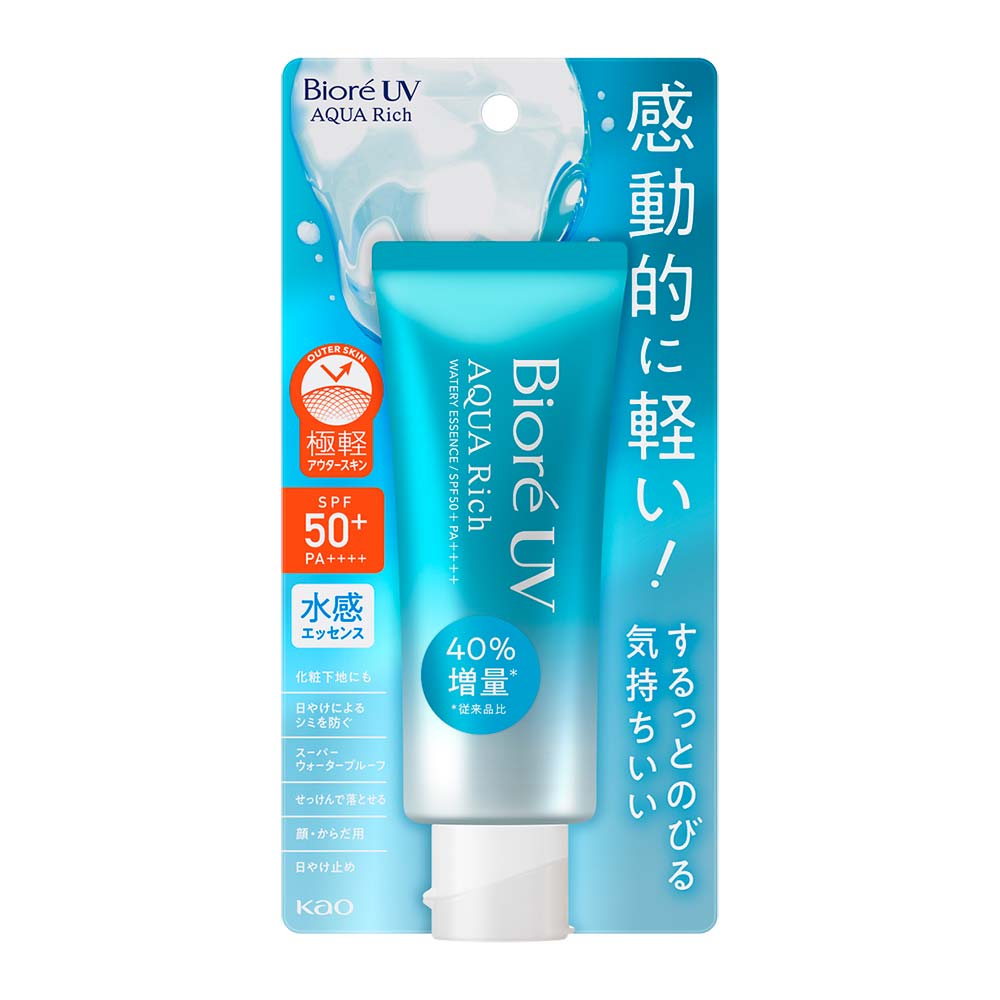 Miniatura Protetor Solar Bioré - Aqua Rich Watery Essence FPS 50 70g