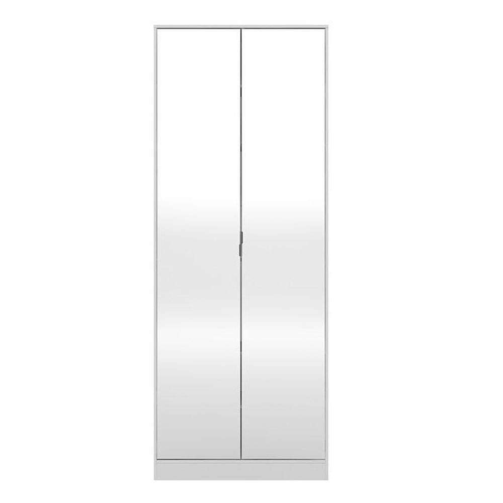 Miniatura Sapateira Multiuso Grife Branco Com Espelho - Demóbile