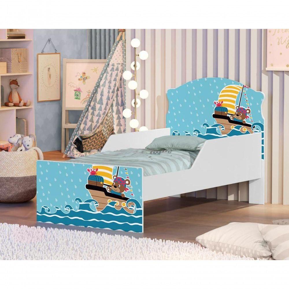 Miniatura Mini Cama Ursinhos Pirata Com Colchão