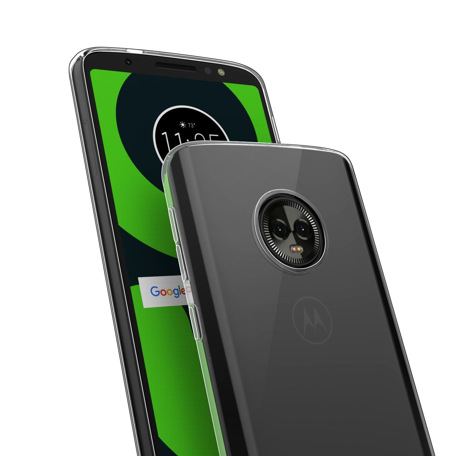 Miniatura Capa Moto G6 Plus 5.9 Polegadas e Cabo Carregador Type-c