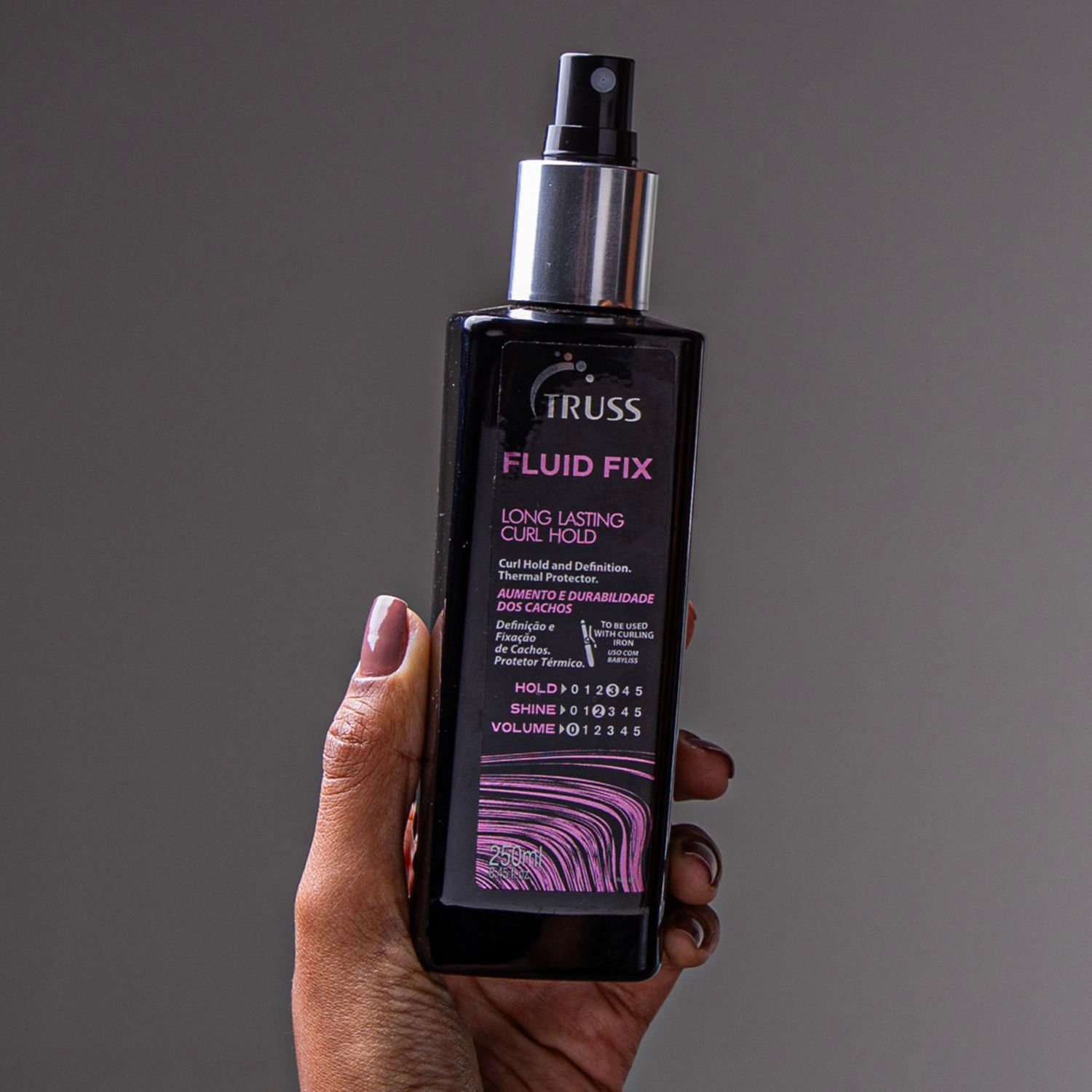Miniatura Kit TRUSS Curly & Fluid Fix (3 Produtos)