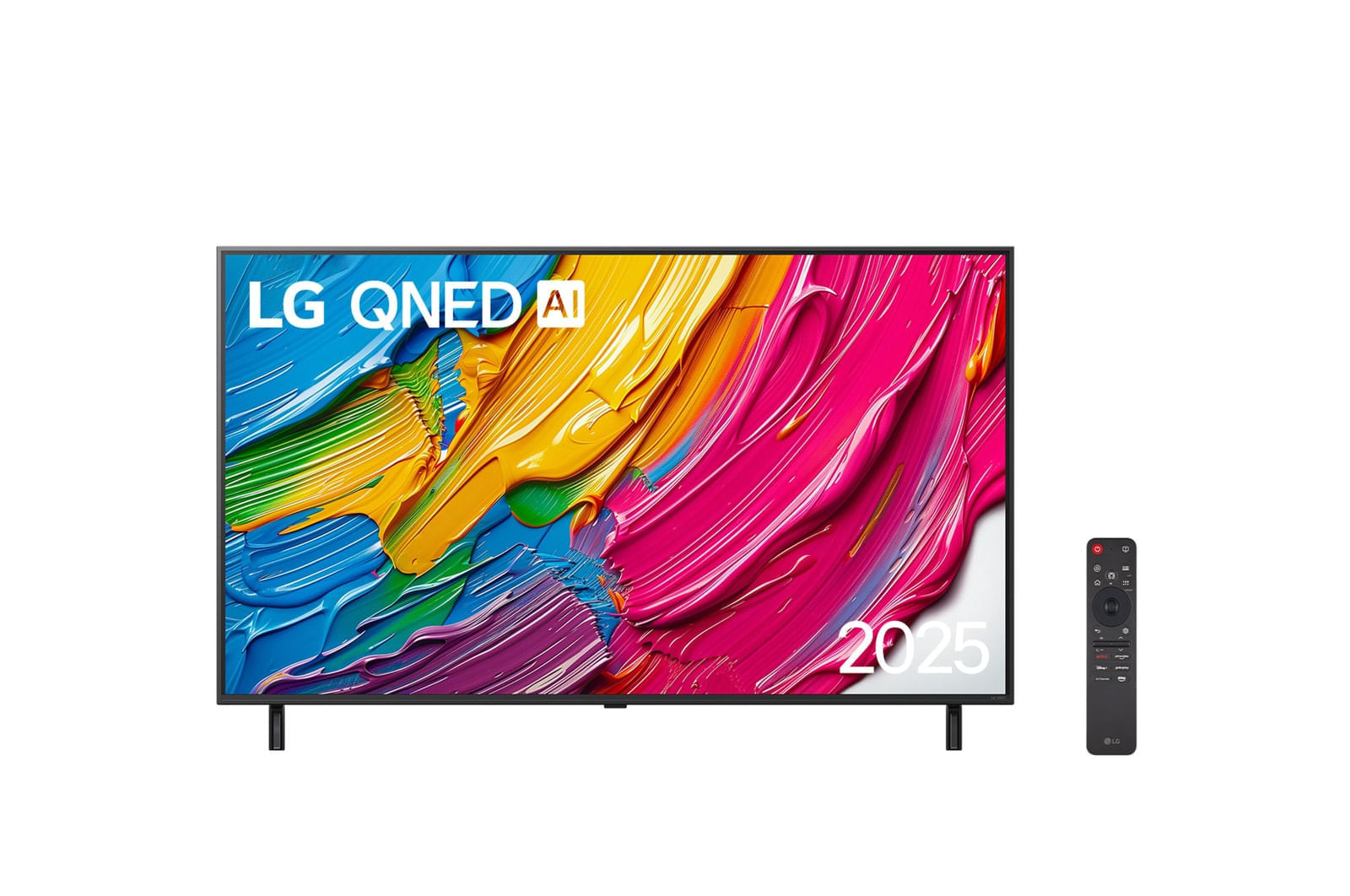 Miniatura Smart TV LG QNED AI QNED80 55 Polegadas (55QNED80ASA): Cores vibrantes e inteligência 4K 12 meses - 55 " - 110v/220v