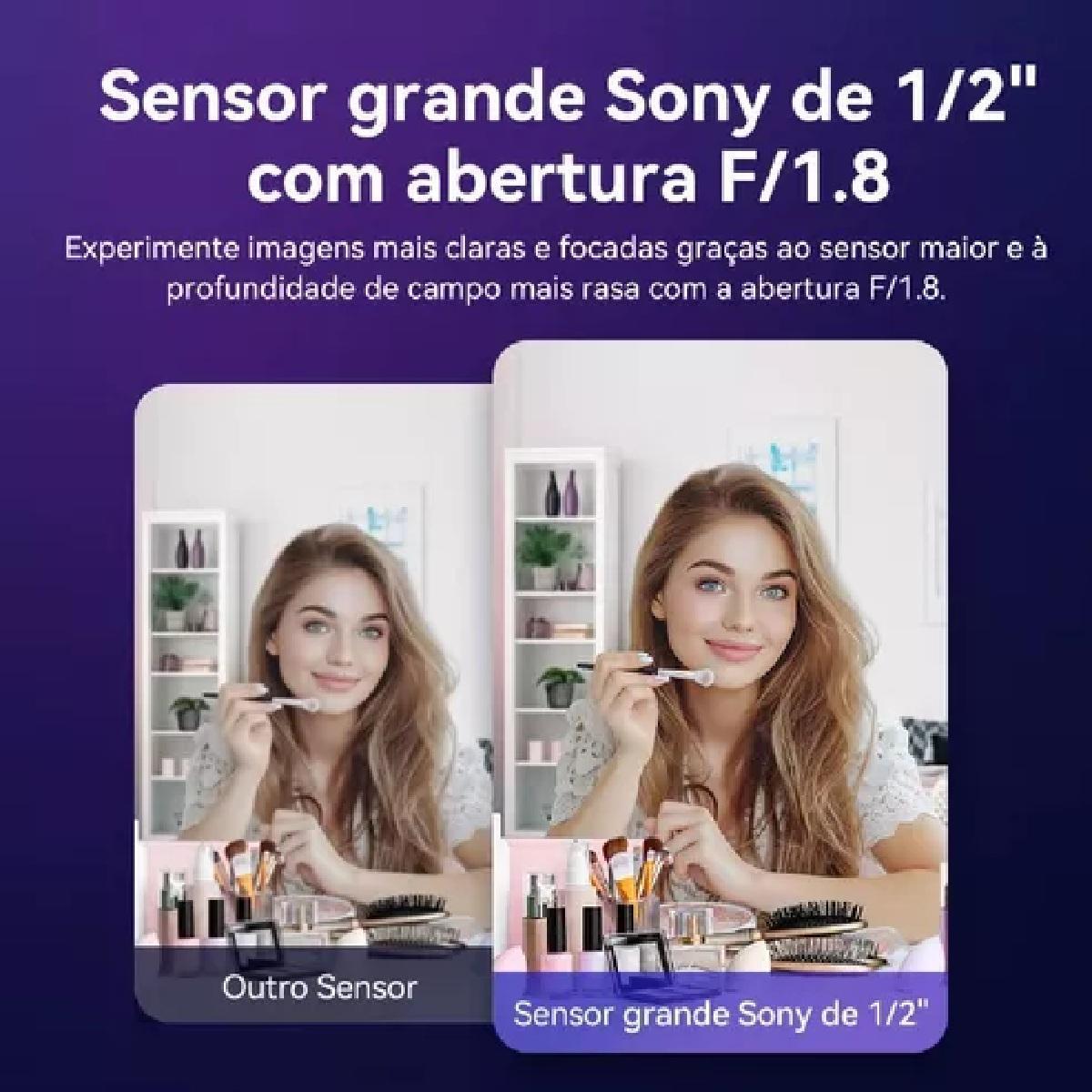 Miniatura Webcam Emeet S800 4K Para Pc - Ultra Hd 4K Foco Automático
