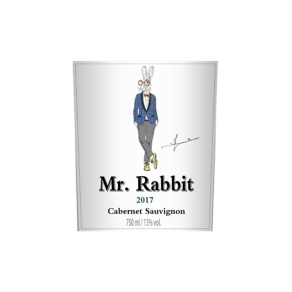 Miniatura Kit 2 Garrafas Vinho Tinto Mr. Rabbit Cabernet Sauvignon 750ml