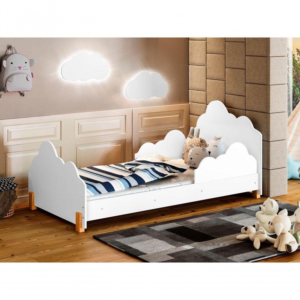 Miniatura Cama Princesa Celeste Branca