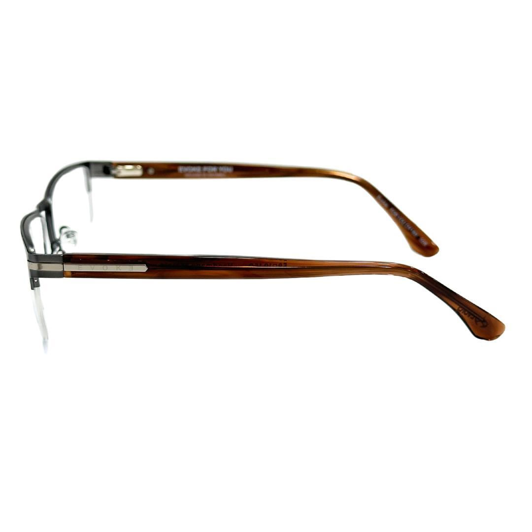 Miniatura Armação De Grau Evoke For You Dx183 02B Fio Nylon Brown