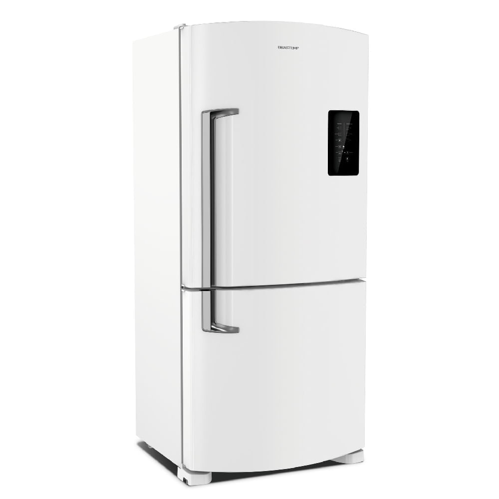 Miniatura Geladeira Brastemp Frost Free Inverse 588 litros Branca com Smart Bar BRE85AB 110V
