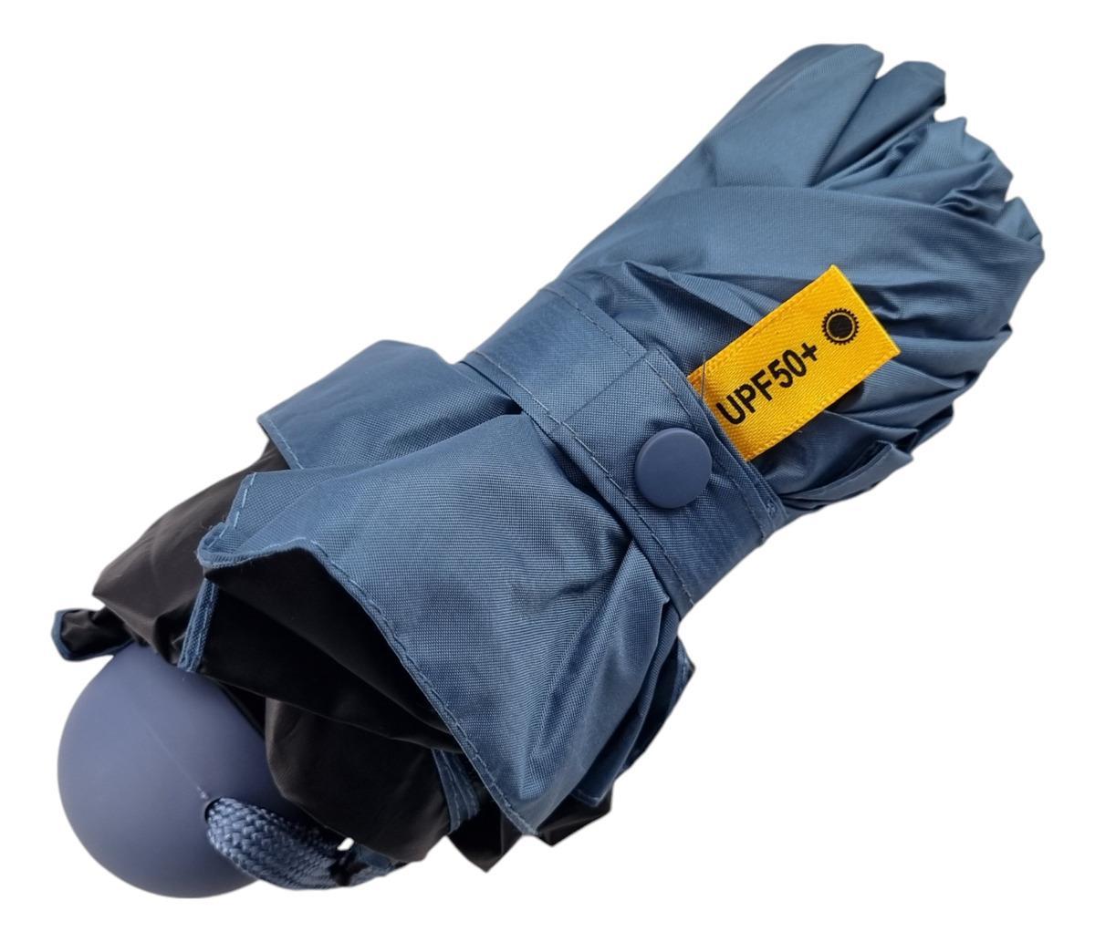 Guarda Chuva Mini De Bolso Anti-Uv 2Em1 Case Sombrinha