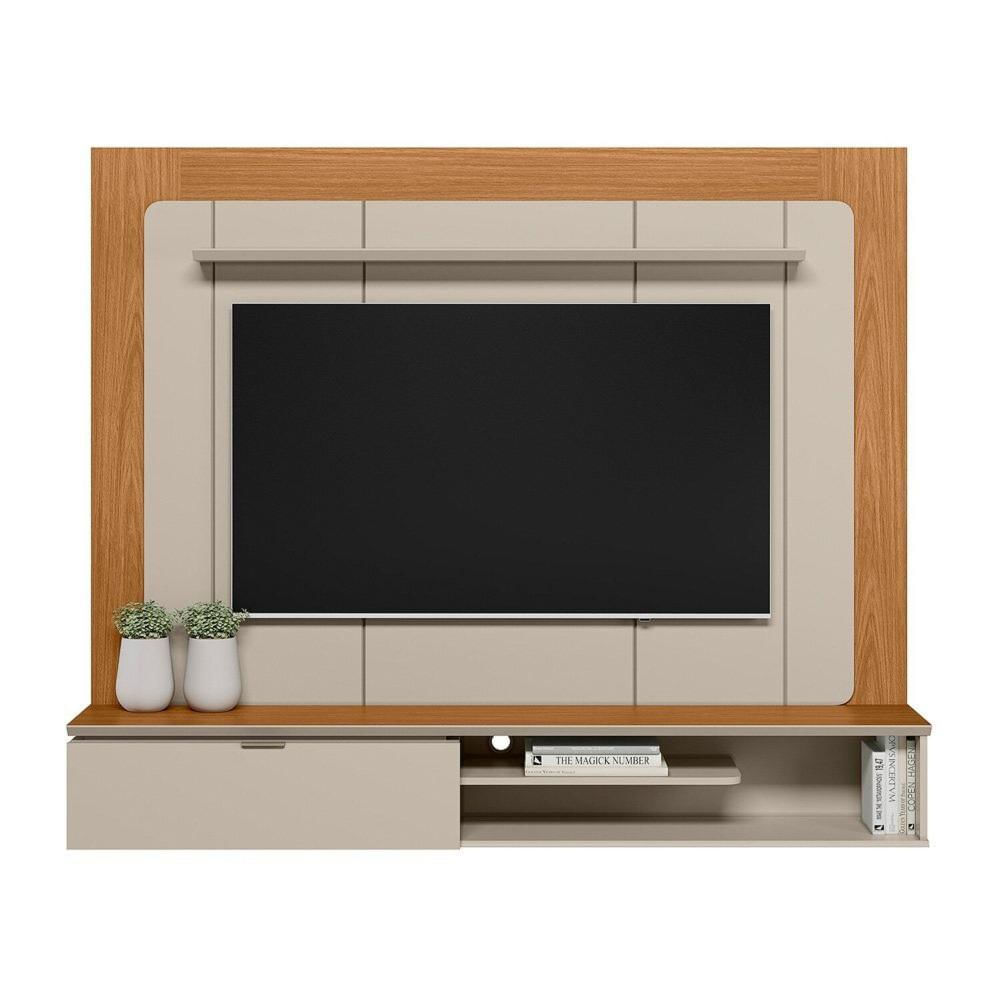 Miniatura Painel Home para Tv até 65” Lugano Nature/Off White