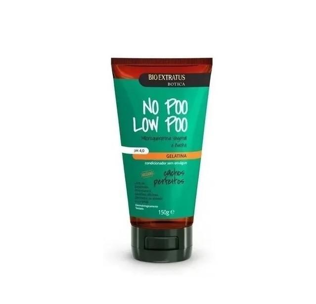 Miniatura Kit Finalizador Cachos Crespos Gelatina Botica Cachos 150G Finalizador - Cabelo - Botica - Bio extratus - Cachos, crespos - 150g