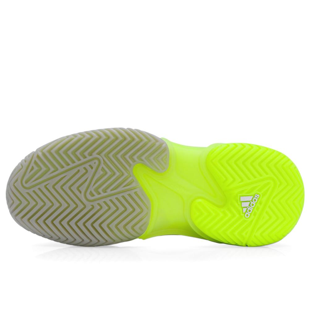 Miniatura Tênis Adidas Barricade 13 - All Court - Branco Cinza E Limão 34