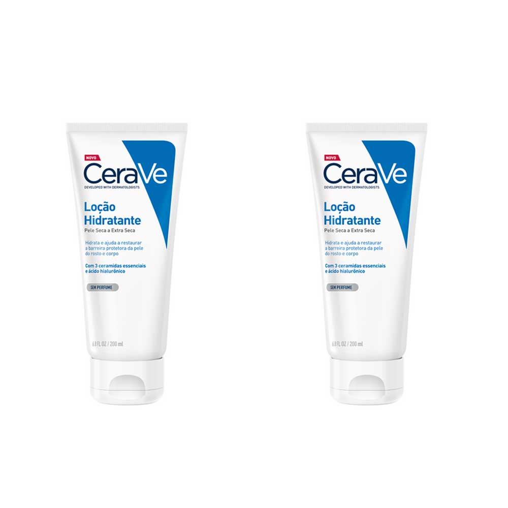 Miniatura Kit 2 Loção Hidratante CeraVe 200ml cada